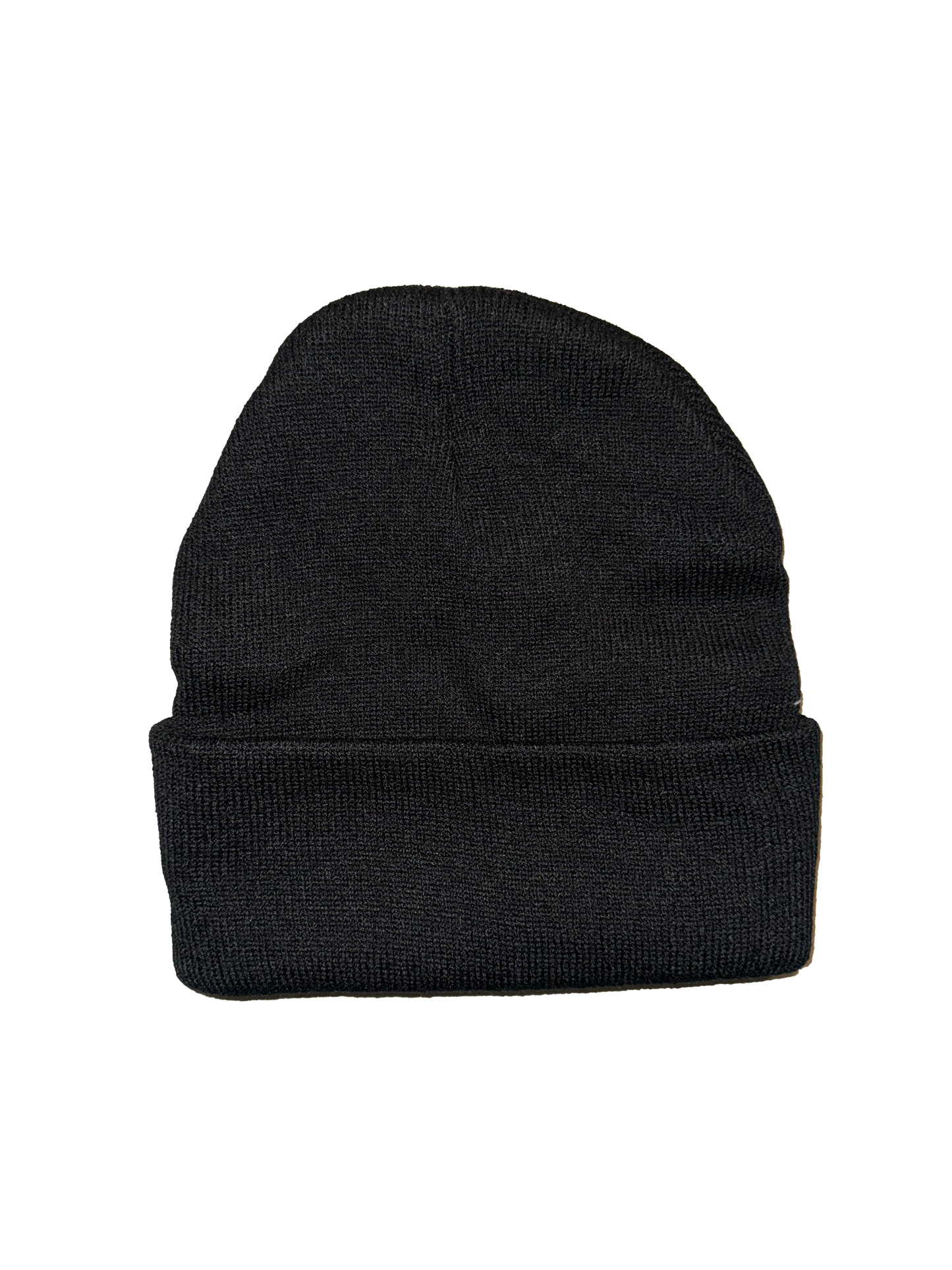 Requital Embroidered Black Beanie