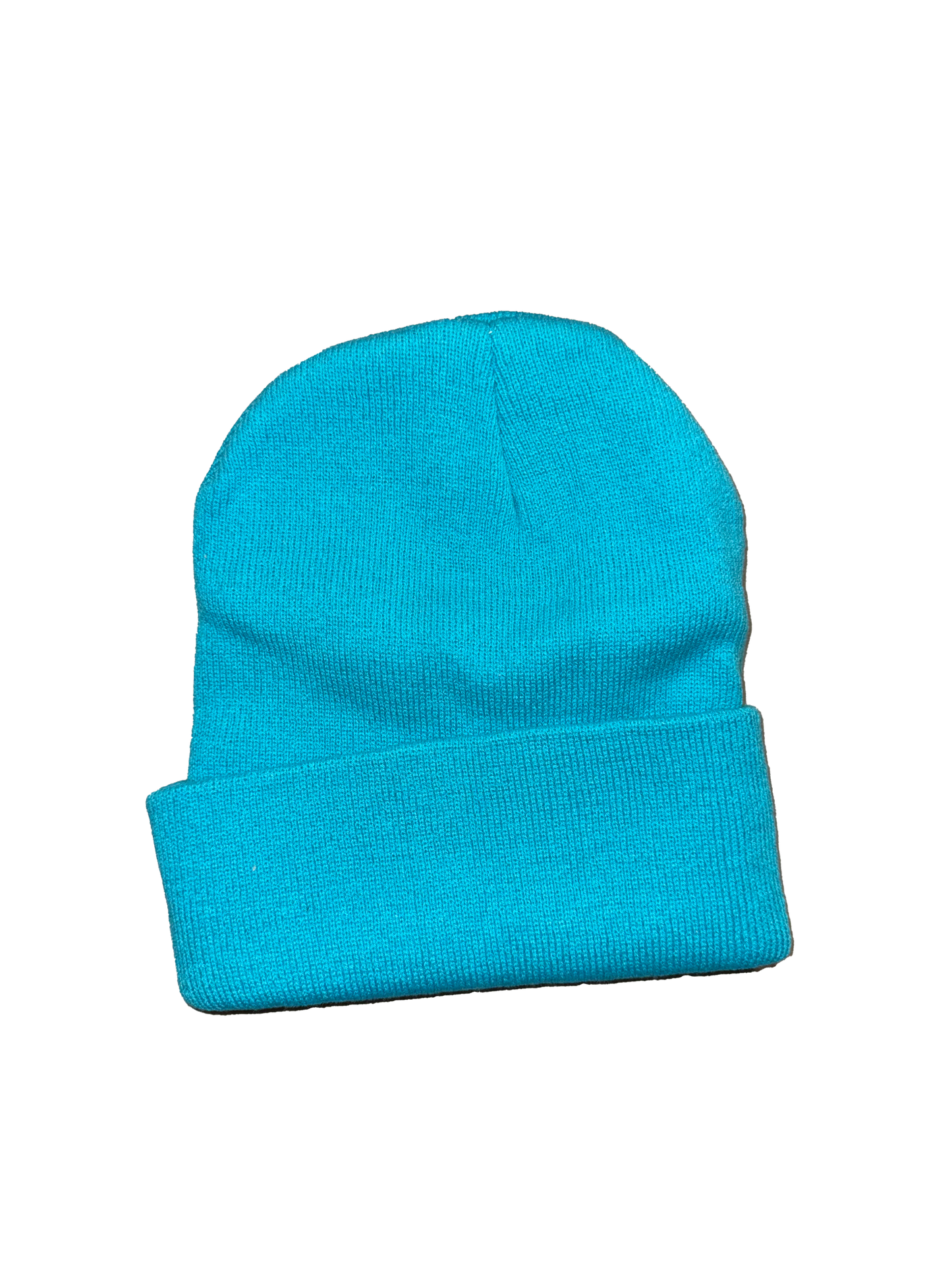 Requital Embroidered Blue Beanie