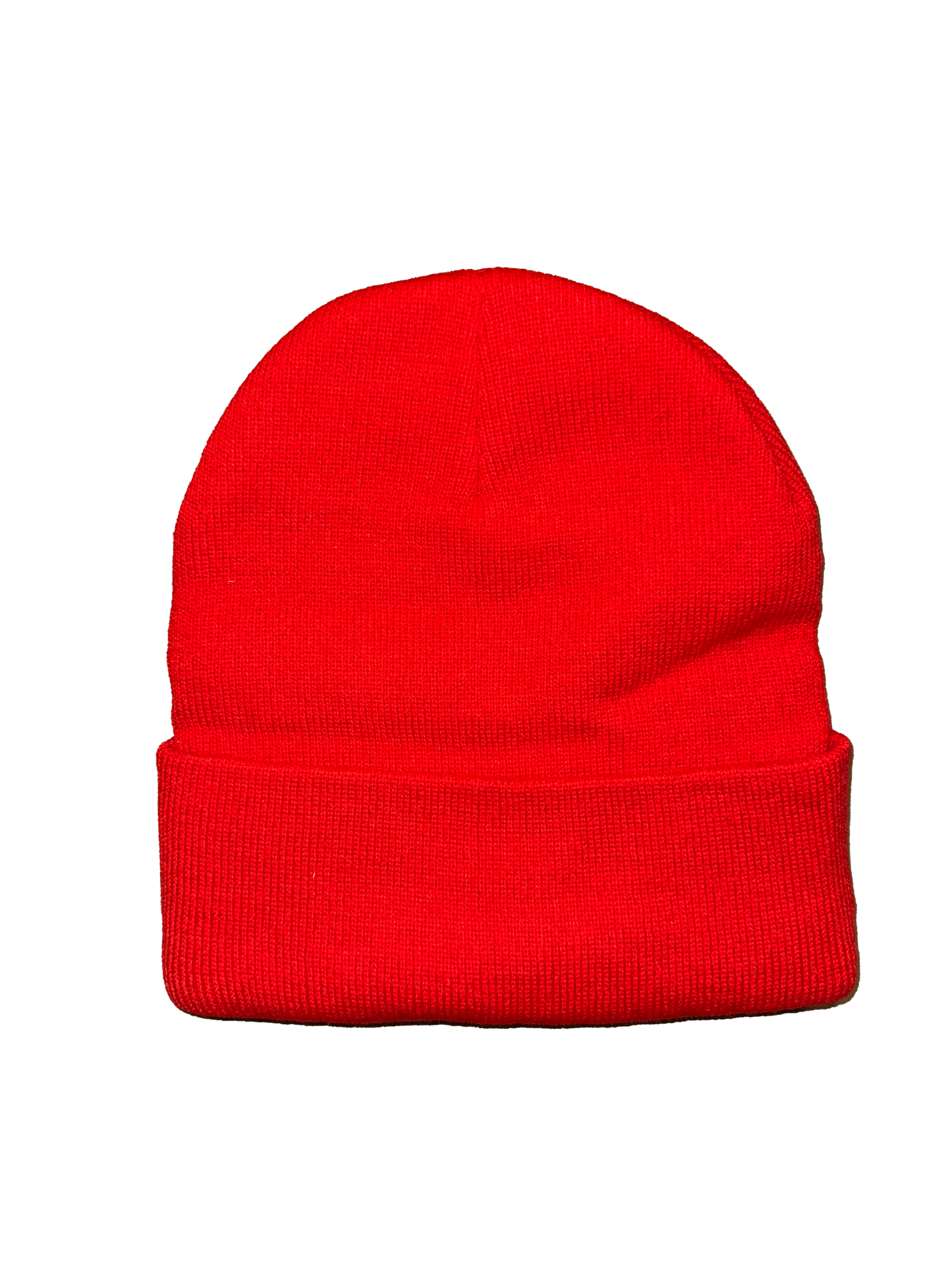 Requital Embroidered Red Beanie